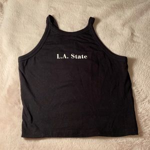 Black Pull&Bear crop top. Size S.